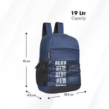 Aeropostale Coppell Non Laptop Backpack Navy