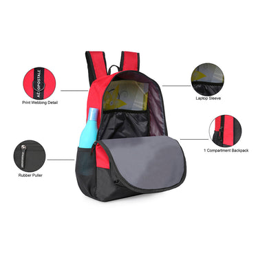 Aeropostale Cooper Non Laptop Backpack Red