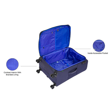 United Colors of Benetton Archimedes Soft Luggage Green Cargo