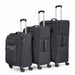 United Colors of Benetton Garret Soft Luggage Black Mid