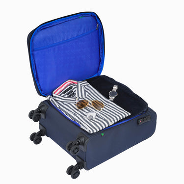United Colors of Benetton Garret Soft Luggage Navy Cabin