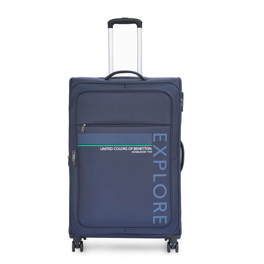 United Colors of Benetton Garret Soft Luggage Navy Cargo