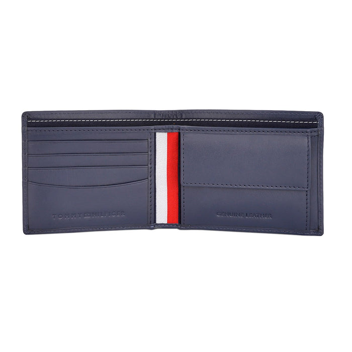 Tommy Hilfiger Ale Men'sa Men's Global Coin Wallet Navy