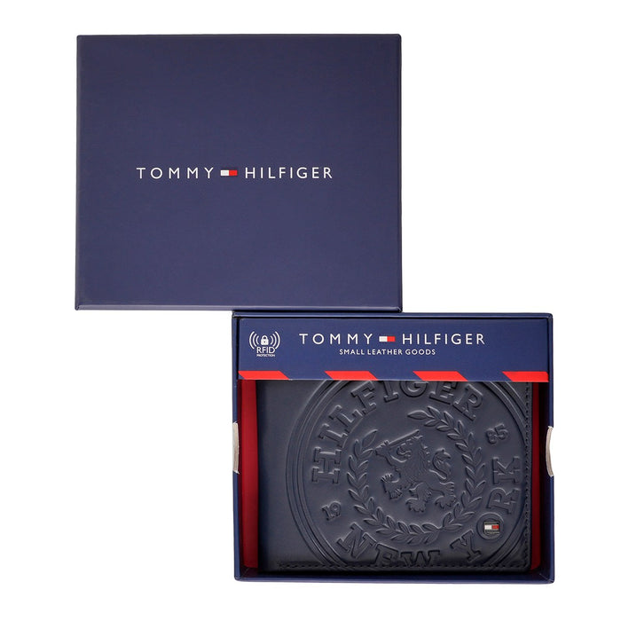 Tommy Hilfiger Ale Men'sa Men's Global Coin Wallet Navy