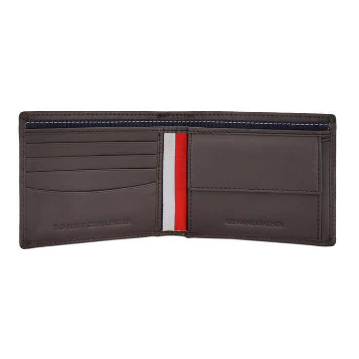 Tommy Hilfiger Antrin Men's Global Coin Wallet Brown