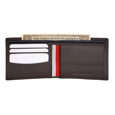 Tommy Hilfiger Antrin Men's Global Coin Wallet Brown