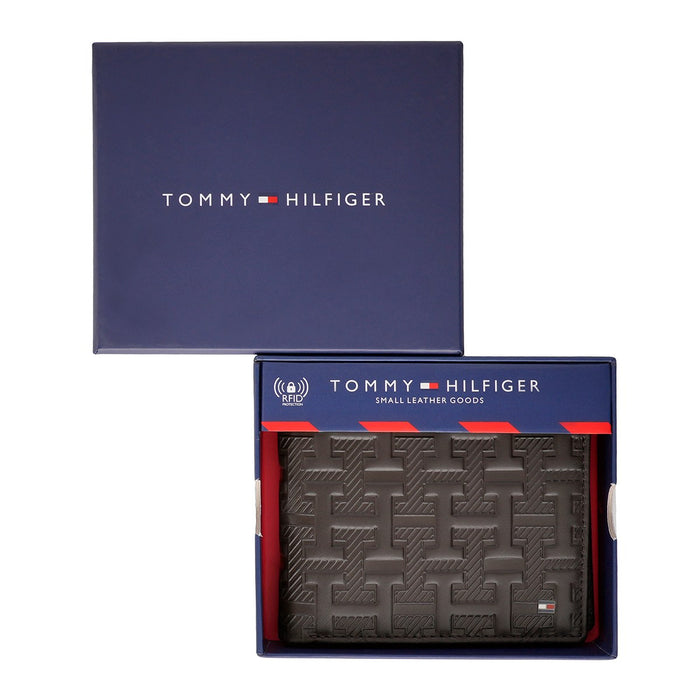 Tommy Hilfiger Antrin Men's Global Coin Wallet Brown
