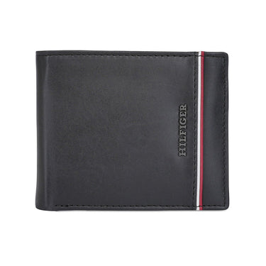 Tommy Hilfiger Calhoun Men's Multicard Coin Wallet Black