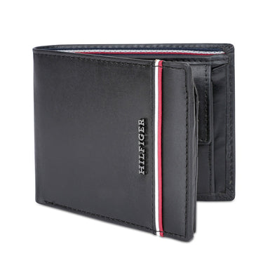 Tommy Hilfiger Calhoun Men's Multicard Coin Wallet Black