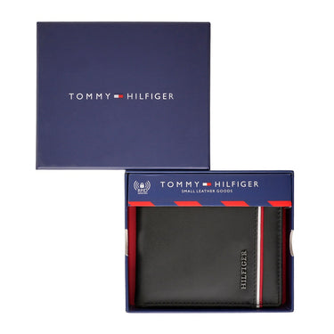 Tommy Hilfiger Calhoun Men's Passcase Wallet Black