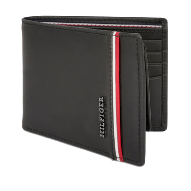 Tommy Hilfiger Calhoun Men's Passcase Wallet Black