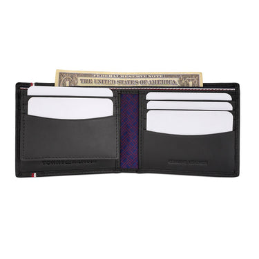 Tommy Hilfiger Calhoun Men's Passcase Wallet Black
