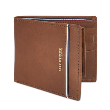 Tommy Hilfiger Calhoun Men's Passcase Wallet Tan