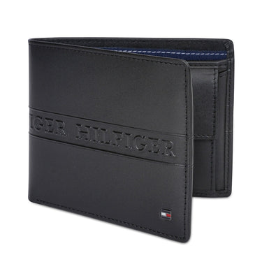 Tommy Hilfiger Benzonia Men's Global Coin Wallet Black