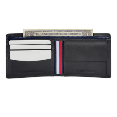 Tommy Hilfiger Benzonia Men's Global Coin Wallet Black
