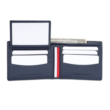 Tommy Hilfiger Benzonia Men's Passcase Wallet Navy