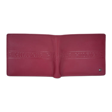 Tommy Hilfiger Benzonia Men's Global Coin Wallet Wine