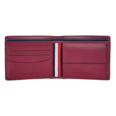 Tommy Hilfiger Benzonia Men's Global Coin Wallet Wine