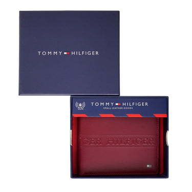 Tommy Hilfiger Benzonia Men's Slimfold Wallet Wine