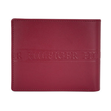 Tommy Hilfiger Benzonia Men's Slimfold Wallet Wine