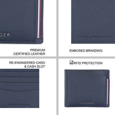 Tommy Hilfiger Bethany Men's Slimfold Wallet Navy