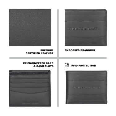 Tommy Hilfiger Emmet Men's Passcase Wallet Navy