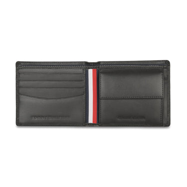 Tommy Hilfiger Brant Men's Passcase Wallet Black