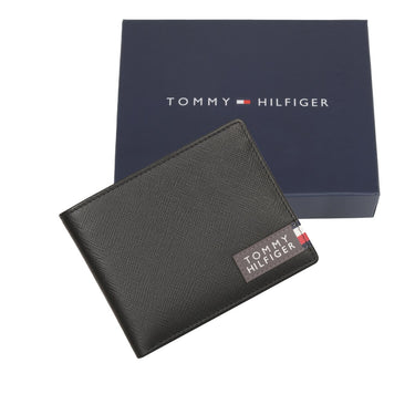 Tommy Hilfiger Brant Men's Passcase Wallet Black