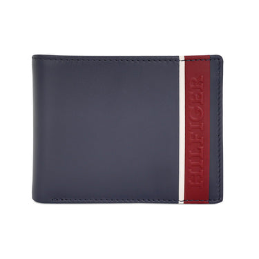 Tommy Hilfiger Bruce Men's Passcase Wallet Navy