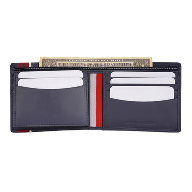Tommy Hilfiger Bruce Men's Passcase Wallet Navy