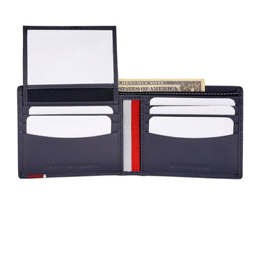 Tommy Hilfiger Bruce Men's Passcase Wallet Navy