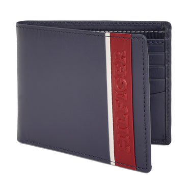 Tommy Hilfiger Bruce Men's Slimfold Wallet Navy