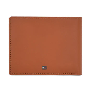 Tommy Hilfiger Bruce Men's Global Coin Wallet Tan