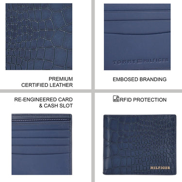 Tommy Hilfiger Shawano Men's Passcase Wallet Navy