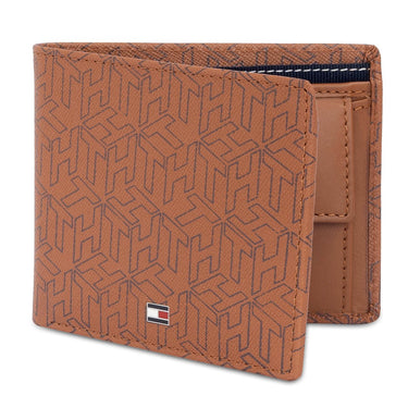Tommy Hilfiger Bagley Men's Global Coin Wallet Tan