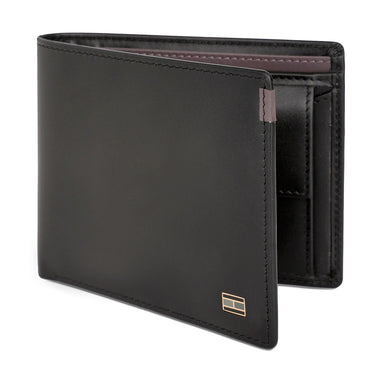 Tommy Hilfiger Bellevue Men's Global Coin Wallet Black