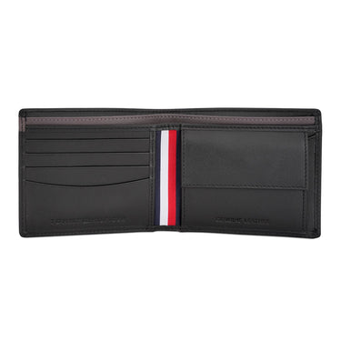 Tommy Hilfiger Bellevue Men's Global Coin Wallet Black