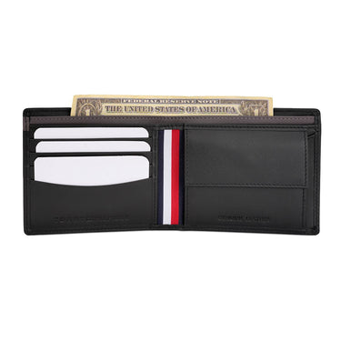 Tommy Hilfiger Bellevue Men's Global Coin Wallet Black