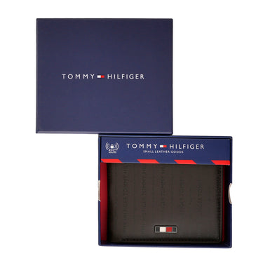 Tommy Hilfiger Hilbert Multicard Coin Wallet Brown