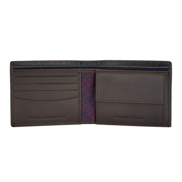 Tommy Hilfiger Hilbert Multicard Coin Wallet Brown