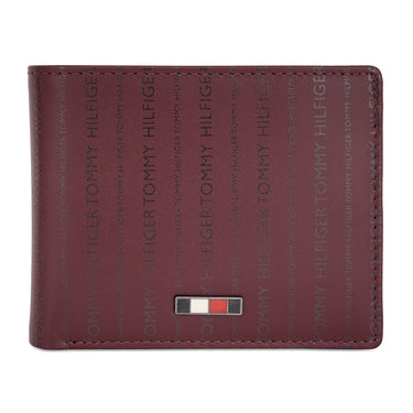 Tommy Hilfiger Hilbert Multicard Coin Wallet Wine