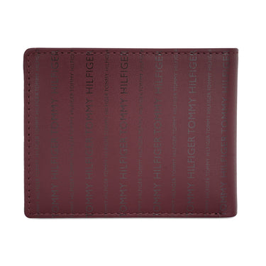 Tommy Hilfiger Hilbert Multicard Coin Wallet Wine