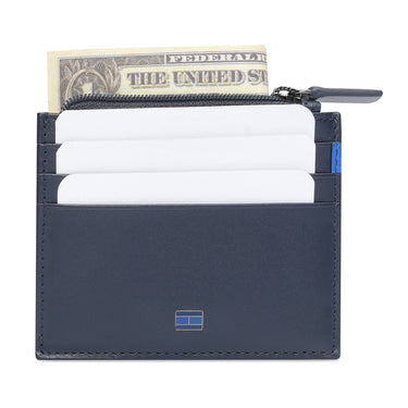 Tommy Hilfiger Small Leather Goods Howard Card Holder Navy