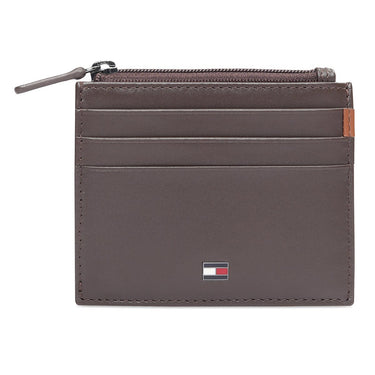Tommy Hilfiger Small Leather Goods Howard Card Holder Brown