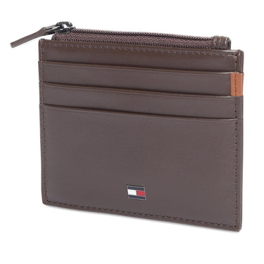 Tommy Hilfiger Small Leather Goods Howard Card Holder Brown