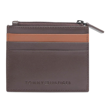 Tommy Hilfiger Small Leather Goods Howard Card Holder Brown