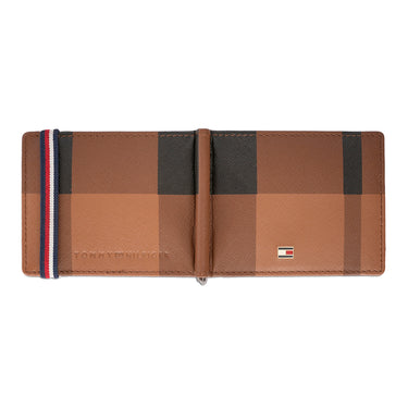 Tommy Hilfiger Small Leather Goods Newburg Money Clip Brown