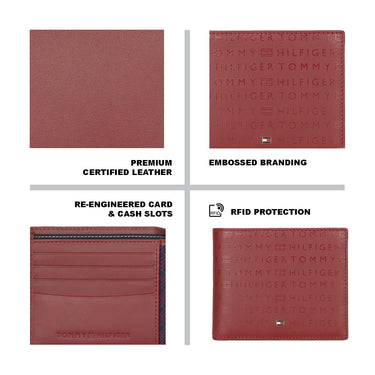 United Colors of Benetton Colier Passcase Wallet Wine