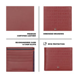 United Colors of Benetton Colier Passcase Wallet Wine