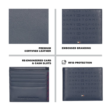 United Colors of Benetton Colier Passcase Wallet Navy